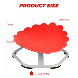 Spinning Chair for Autistic Kids, Sensory Spinning Chair for Kids, Non-Slip Base Kids Swivel Chair, Suitable for Kids Aged 3+ to Training Physical Coordination, Improving Autism Kids Sensory Chair