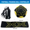 Football Juggling Trainer with 5 Prongs and Reinforced Flat Rope