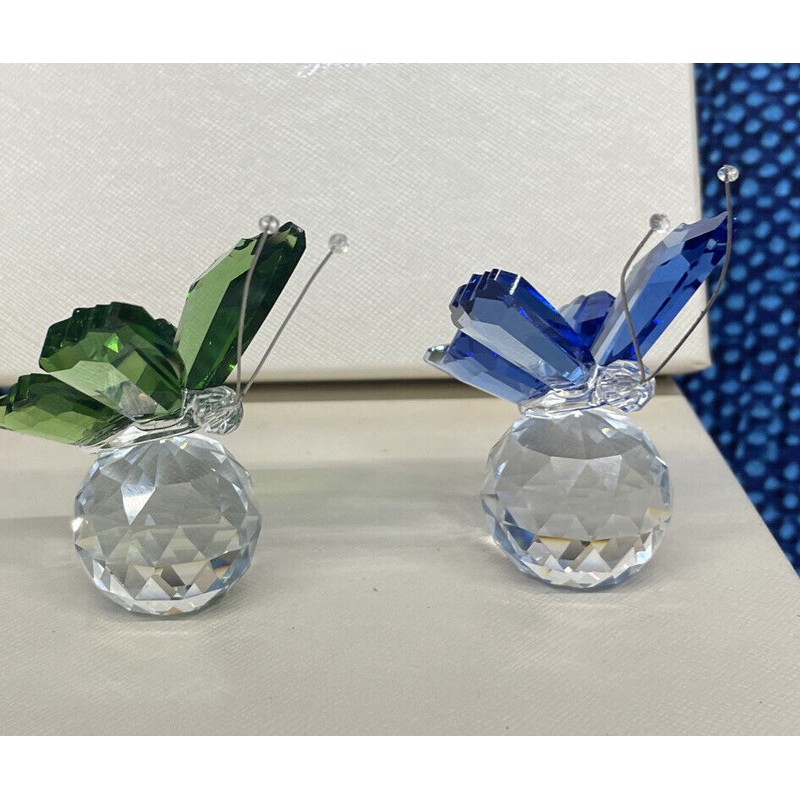 Butterfly H&D HYALINE & DORA Set 4pcs Crystal Flying Butterfly