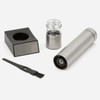 KEYUCA Stainless Steel Electric Ceramic Mill (with Pedestal, One Push