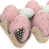 com-four® 18 x Easter Eggs for Hanging, Hanging Decoration for