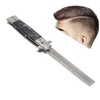 Switchblade Comb Men Automatic Push Button Foldable Pocket Oil Hair