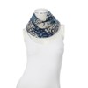 Majea 880020 Women's Loop Scarf, Blue 20