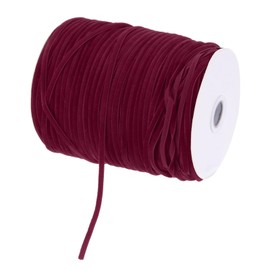 sourcing map Velvet Ribbon 200 Yard x 1/8 Inch Single Face Spool Silky Velvet Fabric for Bouquets DIY Crafts Gift Wrapping Wedding Party Claret