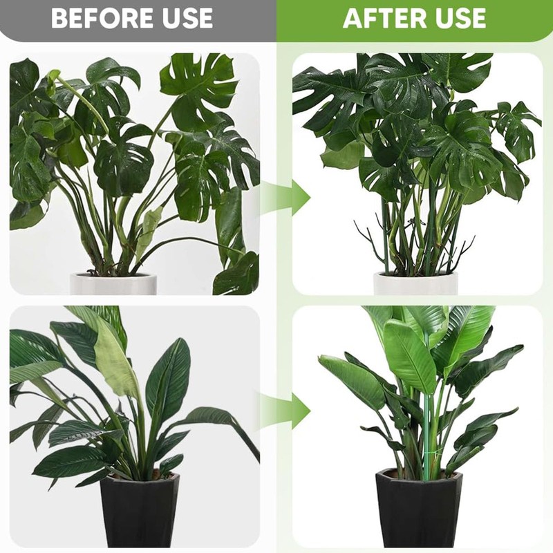 Plant Support Stakes for Climbing Plants, Stackable, Indoor Outdoor Use,