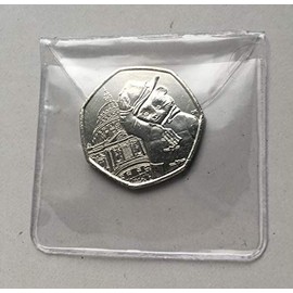 RM 2019 Paddington Bear 50p in Coin Wallet - At St Paul's Cathedral,UNC from bag