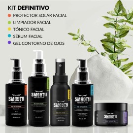 Kit De Cuidado Facial Avanzado Smooth | Piel Mixta A Grasa