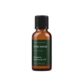 Mystic Moments | Organic Star Anise Essential Oil 50ml - Pure & Natural Oil for Diffusers, Aromatherapy & Massage Blends Vegan GMO Free