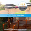 VOLISUN 4x4 Solar Post Cap Light 16pack,Solar Fence - Post