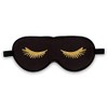 Weddingstar Satin Eyelashes Eye Mask - Black