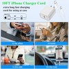 2Pack Fast Charger iPhone [Apple MFi Certified],10FT iPhone Charger Fast