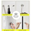 DACUAN 2PCS Toilet Push Button Flush Replacement,Flower Shape Toilet Press