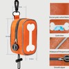 YUCHIYA Soft Dog Poop Bags Holder with Leash Clip &