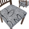 SearchI Stretch Dining Chair Seat Covers Set of 4, Soft