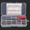 105Pcs Set Stainless Steel Wire Screw Sleeve Thread Repair Insert