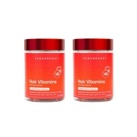 Veganboost Hair Vitamins Watermelon Gummies 2 pack