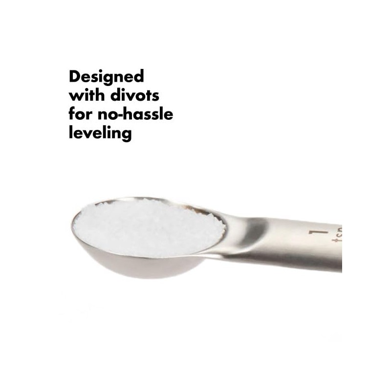 OXO Good Grips 4 Piece Stainless Steel Measuring Spoons with