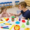 Yiklucg Unleash Creativity with 53 Pcs Play Dough Tools Sets