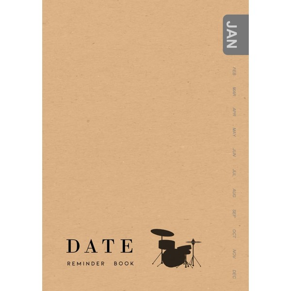 Date Reminder Book: B6 Small Notebook for Birthdays and Anniversaries