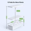 Nuoya 12 Pods Hydroponic System Grow Kit, Indoor Garden Hydroponic