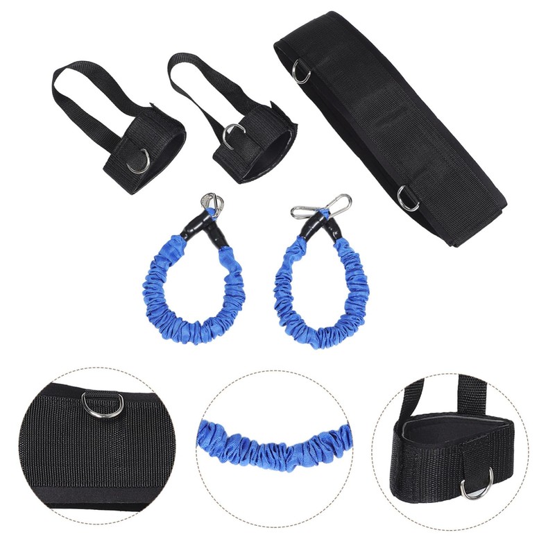 Kisangel 1set Vertical Jump Resistance Bands for Enhanced Agility and