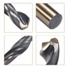 uxcell 5pcs Straight Shank Twist Drill Bits 2.5mm Gold Titanium