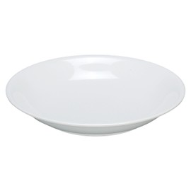 Yanco CAT-3012 Catering Round Bowl, 60 oz Capacity, 2" Height, 12" Diameter, Melamine, White Color, Pack of 12