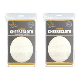 Set of 2 Muslin Cheese Cloth Straining Cloth for Cheese Making Baking Steaming 180cm x 90cm