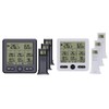 Indoor Thermometer Digital with Wireless Weather Station Capability Time Display