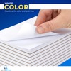 1InTheOffice White Memo Loose Sheets 4x6, Unruled, Plain White, 1000/Pack