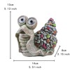RKGOMDMU Snail with Light Up Eyes for Outdoors - Solar