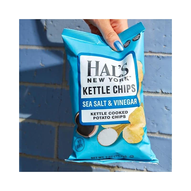 Hal's New York Kettle Cooked Gluten Free Sea Salt &
