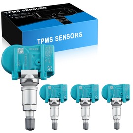 YZHIDIANF 4 Pack F2GZ-1A189-A Tire Pressure Sensor Fit for:-Ford F150 Explorer Fusion Flex Edge for:-Mustang Ranger for:-Lincoln MKX Continental 2016-2021, TPMS Monitoring OE# F2GT-1A180-AB