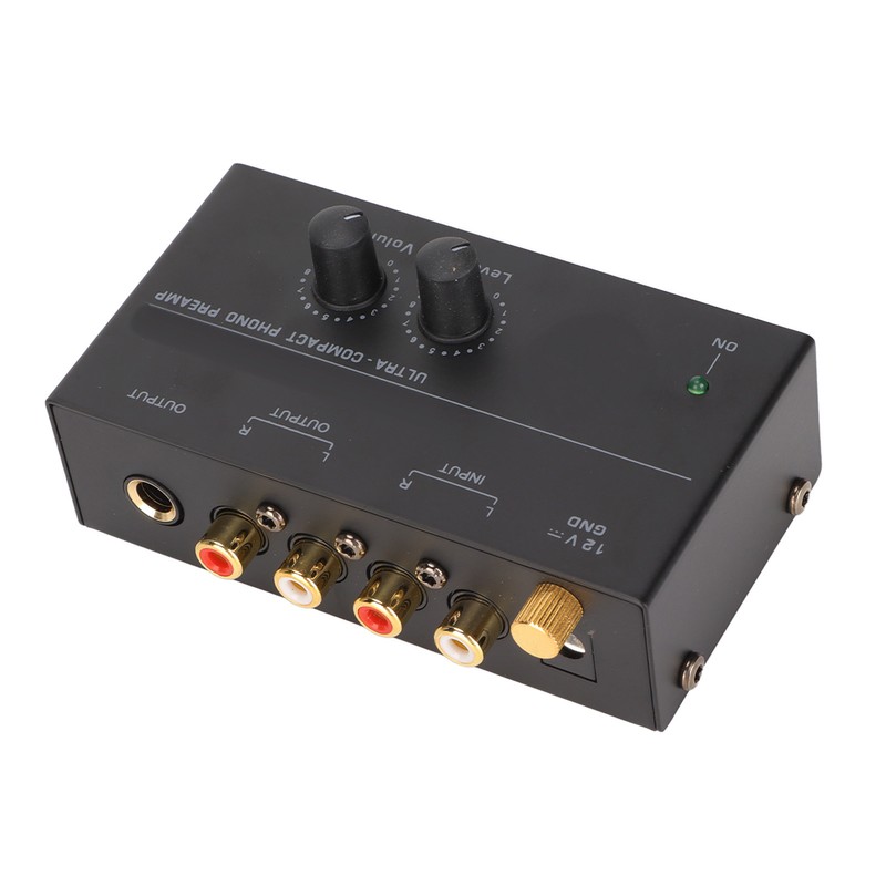 PP500 Phono Preamp Low Noise Stereo RCA Input RCA Output