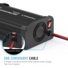 Maxboost 300W Power Inverter [2Pcs] Dual 110V AC Outlet/Dual 24W