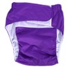 Ultra Absorbent Breathable Adult Cloth Diaper Washable Incontinence Nappy Pants(Dark