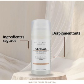 Nuestra Tierra Crema Despigmentante para Zonas Intimas con Arbutina 100ml