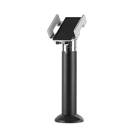 Manhattan 462242 Soporte Universal para Terminal Punto de Venta (para Terminal de Tarjeta de crédito), Soporte Seguro antirrobo y Abrazadera Ajustable