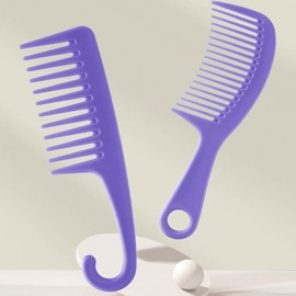 4Pack Combs for Women and Man,Professional Combs for Hair Stylist,Fine and Wide Tooth Styling Comb for All Hair Types,Premium Carbon Fiber Hair Comb Set for Teasing and Parting #C319 (4pcs Color09)