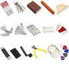 74 PCS Guitar Tool Kit with Carry Bag, Repair Maintenance