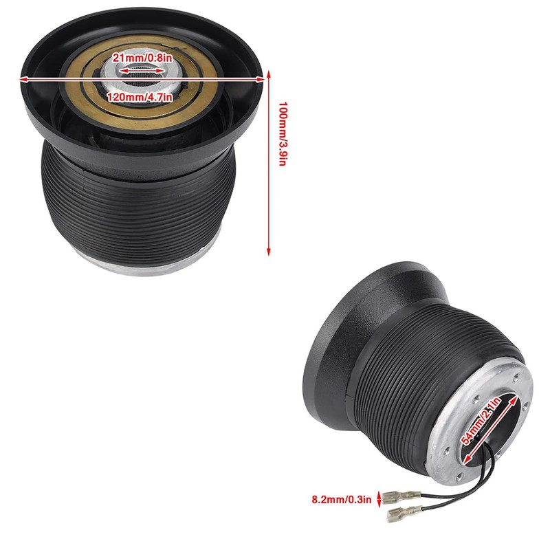 Steering Wheel Hub Adapter,21mm Car Steering Wheel Hub Adapter Quick