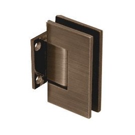 C.R. LAURENCE V1E074BBRZ CRL Brushed Bronze Vienna 074 Series Short Back Plate Wall Mount Hinge