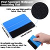 RHZXD 10 Pcs Car Vinyl Wrap Tool kit, Wallpaper Smoothing