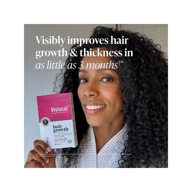 Viviscal, Hair Growth Supplement, 60 Tablets / Viviscal (비비스칼), 모발