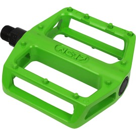 NC-17 Sudpin STD Zero Pro Platform Pedal/Bicycle Pedals MTB/Mountain Bike/BMX Pedal, Aluminium, Durable, Super Lightweight, Fixed Pins Green green