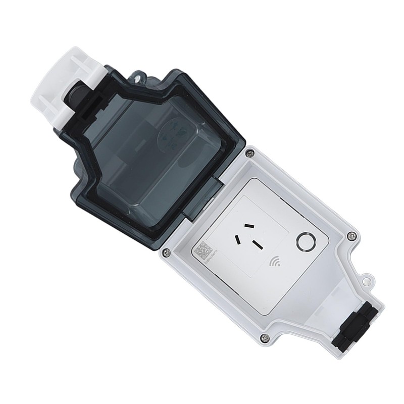 WiFi Smart Plug, IP66 Waterproof Safety Lock Hole WiFi Smart