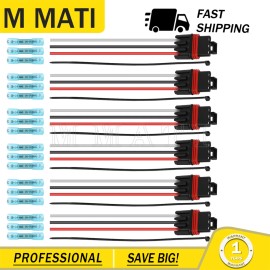 M MATI 6 Pulse Bar Power Plug Pigtail Connector For Polaris RZR PRO XP XP 4 RS1 Turbo R