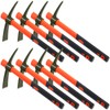 Lothee 8 Pcs Pick Mattock Hoe 15 Inch Heavy Duty