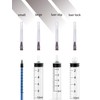 100Pack 22 Gauge 1.5 Inch Disposable Luer Lock Accessories, Individually