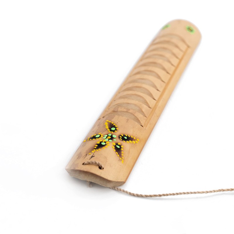 Percussion Plus PP629 Bamboo Guiro,Brown